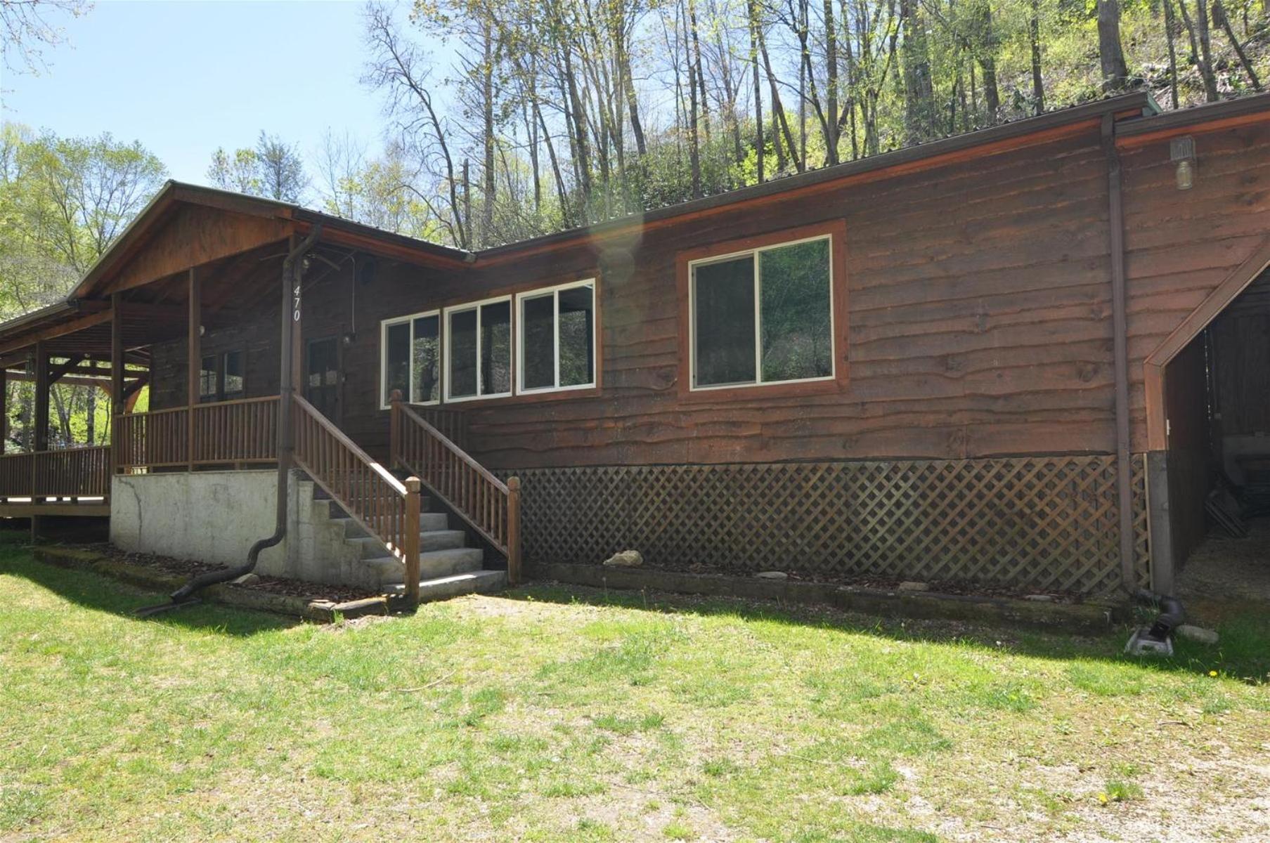 Waterfall Hideaway Villa Bryson City Exterior photo